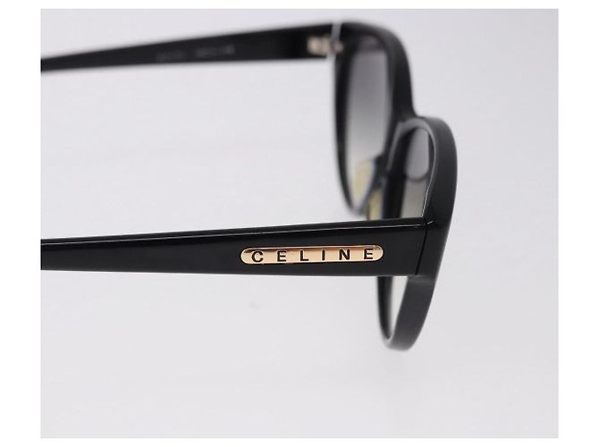 Céline Gafas de sol CELINE de plástico Negro Auth BA14448 - vista 7