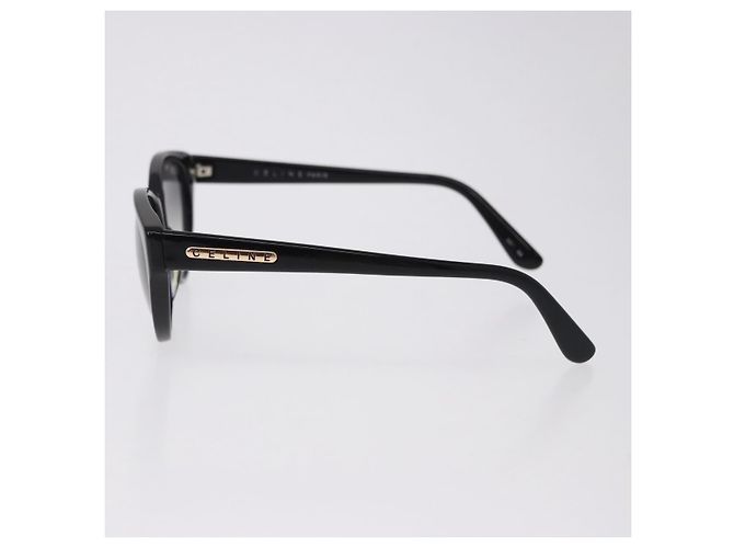 Céline Gafas de sol CELINE de plástico Negro Auth BA14448 - vista 8