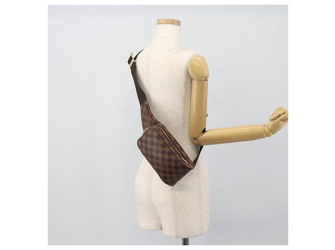 LOUIS VUITTON Borsa a Spalla Damier Ebene Geronimos N51994 LV Auth ar14066 - vista 23