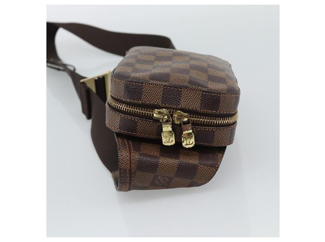 LOUIS VUITTON Borsa a Spalla Damier Ebene Geronimos N51994 LV Auth ar14066 - vista 3