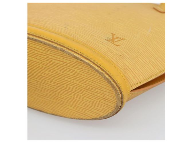 LOUIS VUITTON Epi Saint Jacques Powanie Bolso de Hombro Largo Amarillo M52339 LV Auth 192901 - vista 15