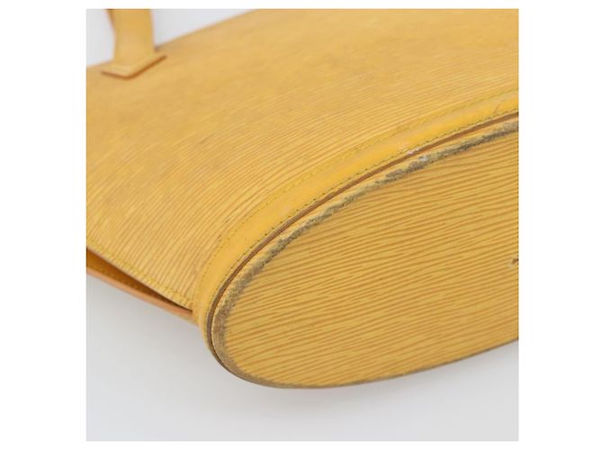 LOUIS VUITTON Epi Saint Jacques Powanie Bolso de Hombro Largo Amarillo M52339 LV Auth 192901 - vista 18