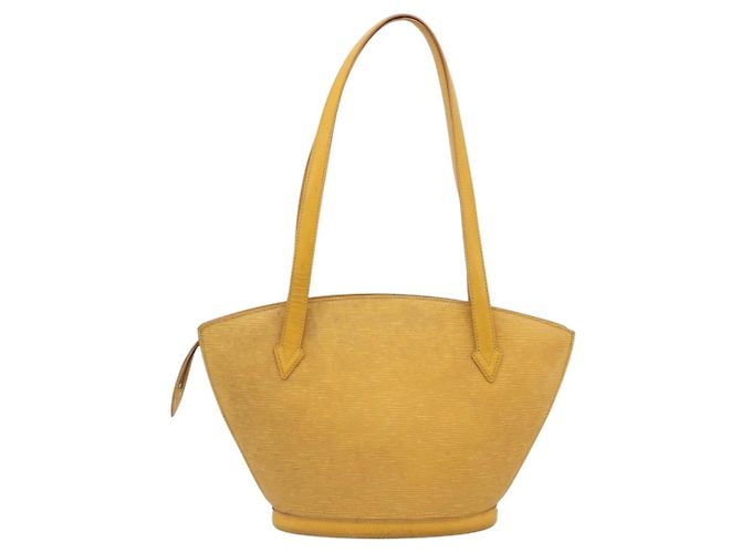 LOUIS VUITTON Epi Saint Jacques Powanie Bolso de Hombro Largo Amarillo M52339 LV Auth 192901 - vista 2