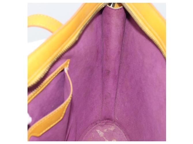 LOUIS VUITTON Epi Saint Jacques Powanie Bolso de Hombro Largo Amarillo M52339 LV Auth 192901 - vista 20