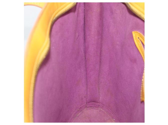 LOUIS VUITTON Epi Saint Jacques Powanie Bolso de Hombro Largo Amarillo M52339 LV Auth 192901 - vista 21