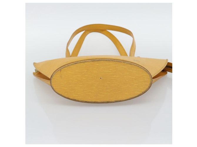 LOUIS VUITTON Epi Saint Jacques Powanie Bolso de Hombro Largo Amarillo M52339 LV Auth 192901 - vista 5
