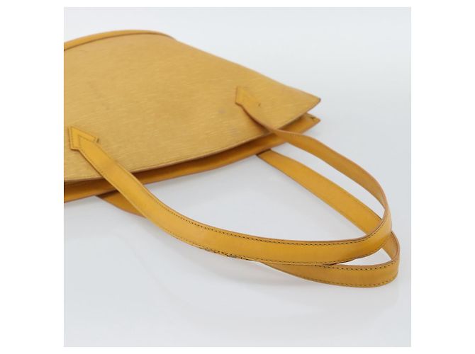 LOUIS VUITTON Epi Saint Jacques Powanie Bolso de Hombro Largo Amarillo M52339 LV Auth 192901 - vista 7