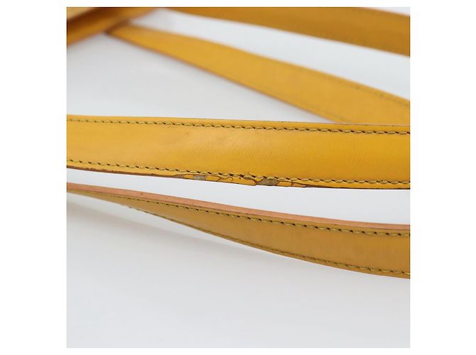 LOUIS VUITTON Epi Saint Jacques Powanie Bolso de Hombro Largo Amarillo M52339 LV Auth 192901 - vista 8