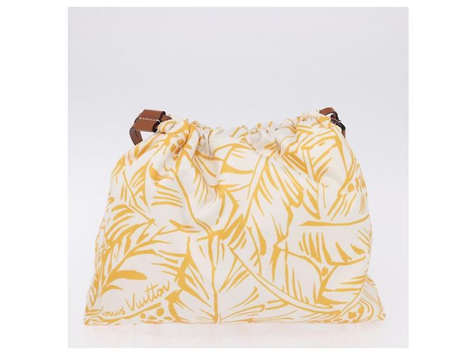 LOUIS VUITTON By The Pool On The Go MM Raffia Beige M24723 LV Auth 192900SAM - vista 19