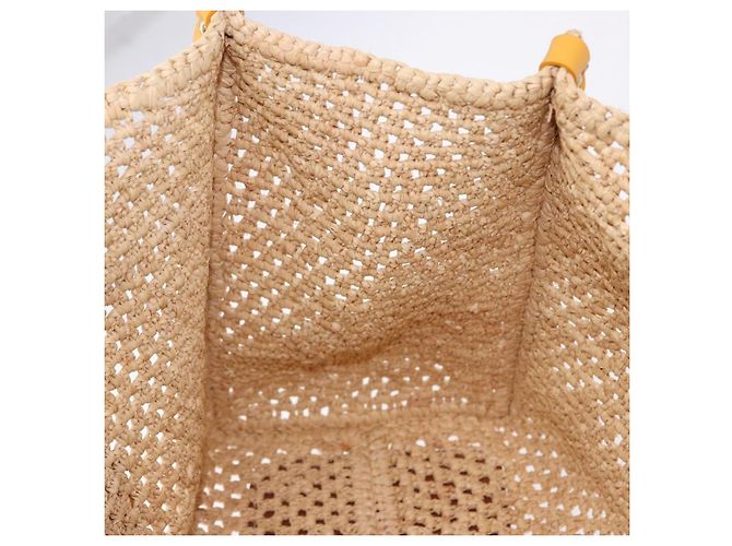 LOUIS VUITTON By The Pool On The Go MM Raffia Beige M24723 LV Auth 192900SAM - vista 26