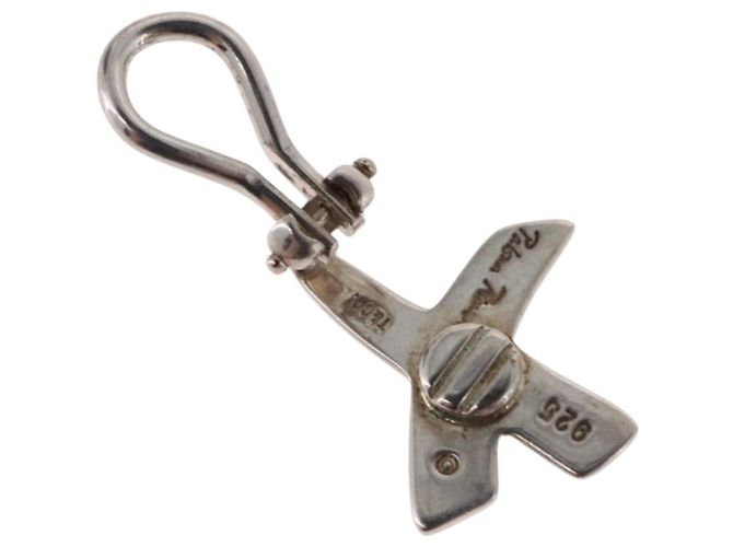 Autre Marque Orecchini TIFFANY&Co. Paloma Picasso Graffiti X Argento Ag925 Auth SW2552 - vista 6
