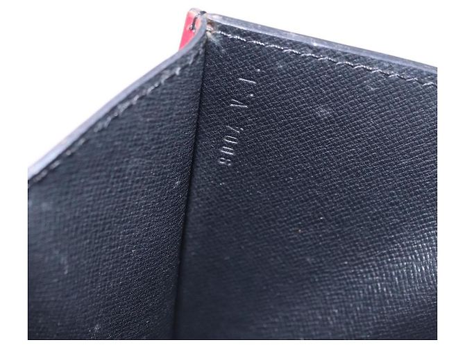 LOUIS VUITTON Epi Montaigne 27 Clutch Rosso M52657 LV Auth 191784A - vista 12