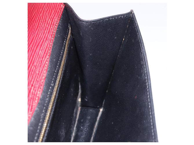 LOUIS VUITTON Epi Montaigne 27 Clutch Rosso M52657 LV Auth 191784A - vista 18