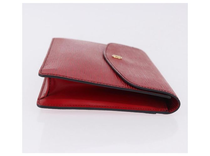 LOUIS VUITTON Epi Montaigne 27 Clutch Rosso M52657 LV Auth 191784A - vista 3