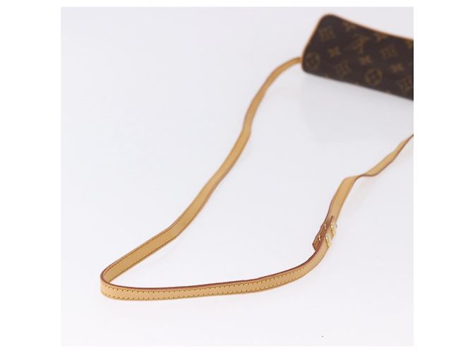 LOUIS VUITTON Pochette Twin PM Monogram Borsa a Spalla M51854 LV Auth ka5272A Monogramma - vista 7
