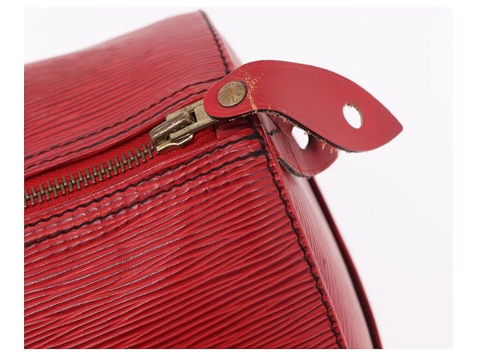 LOUIS VUITTON Borsa Epi Speedy 40 Rossa M42987 LV Auth 190401A Rosso - vista 9