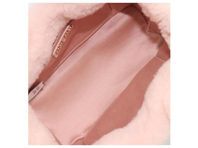 Bolso Miu Miu de Piel 2 formas Rosa Tono Oro Auth 191761SM - vista 11