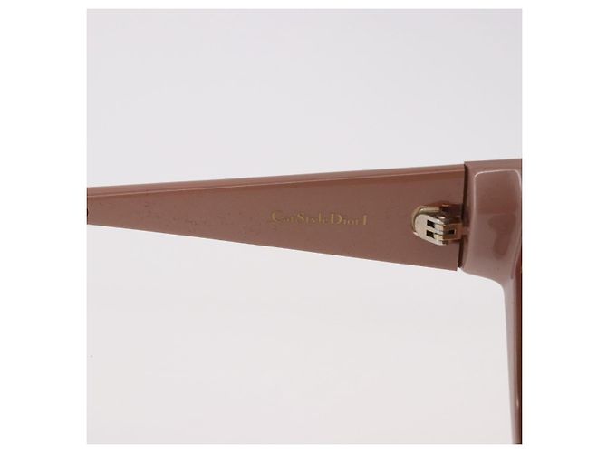 Gafas de sol Christian Dior Cat Style Dior 1 de plástico Pink Gold Auth SW2605V Rosa Dorado - vista 13