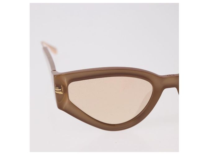 Gafas de sol Christian Dior Cat Style Dior 1 de plástico Pink Gold Auth SW2605V Rosa Dorado - vista 4