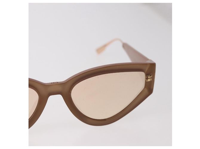 Gafas de sol Christian Dior Cat Style Dior 1 de plástico Pink Gold Auth SW2605V Rosa Dorado - vista 5