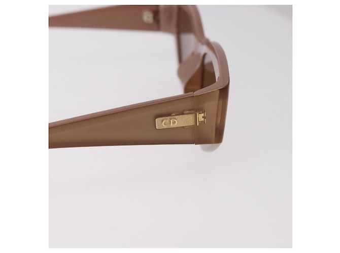 Gafas de sol Christian Dior Cat Style Dior 1 de plástico Pink Gold Auth SW2605V Rosa Dorado - vista 7