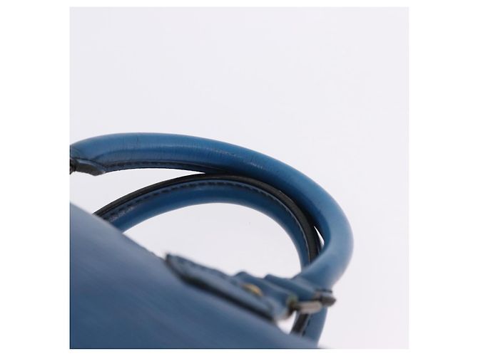 LOUIS VUITTON Borsa Epi Speedy 40 Toledo Blue M42985 LV Auth 192027 - vista 14