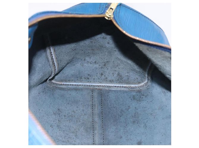 LOUIS VUITTON Borsa Epi Speedy 40 Toledo Blue M42985 LV Auth 192027 - vista 19