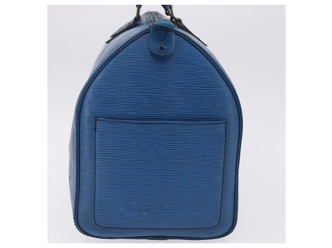 LOUIS VUITTON Borsa Epi Speedy 40 Toledo Blue M42985 LV Auth 192027 - vista 4