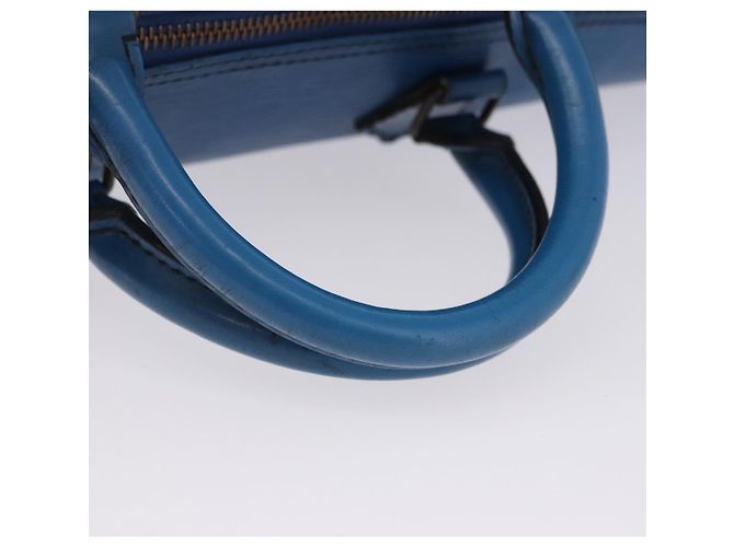 LOUIS VUITTON Borsa Epi Speedy 40 Toledo Blue M42985 LV Auth 192027 - vista 9