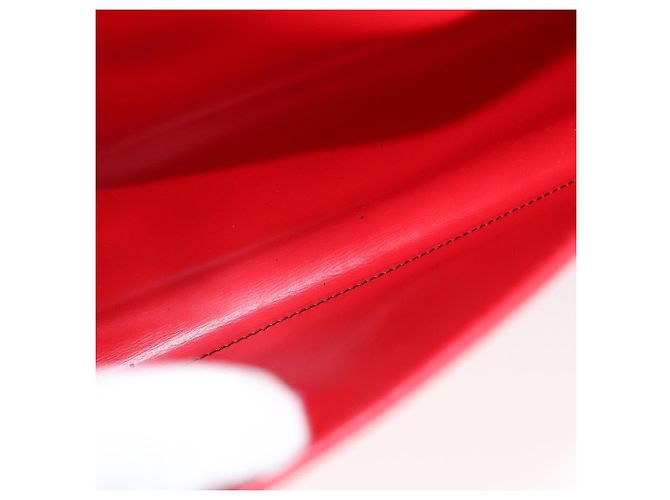 LOUIS VUITTON Epi Pochette Amberop Clutch Rossa M52587 LV Auth 192037 Rosso - vista 10
