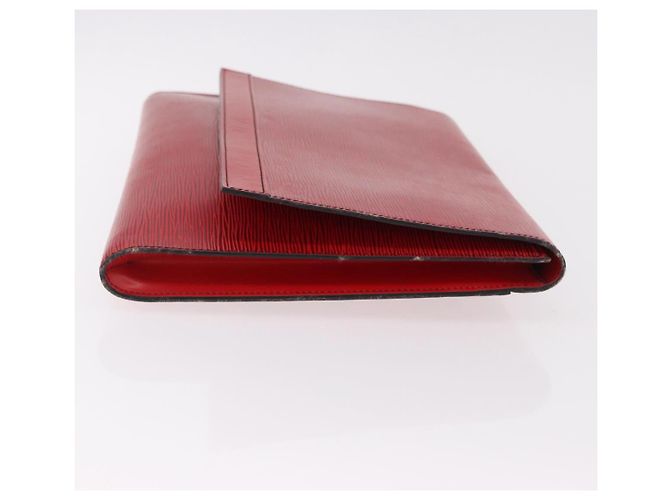 LOUIS VUITTON Epi Pochette Amberop Clutch Rossa M52587 LV Auth 192037 Rosso - vista 3
