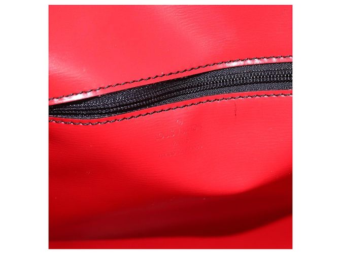 LOUIS VUITTON Epi Pochette Amberop Clutch Rossa M52587 LV Auth 192037 Rosso - vista 9