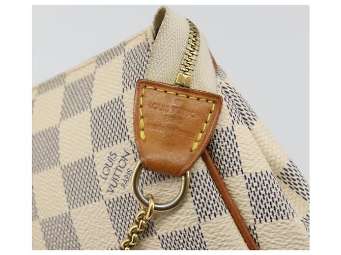 LOUIS VUITTON Borsa a Spalla Damier Azur Eva 2way N55214 LV Auth 192924A - vista 18