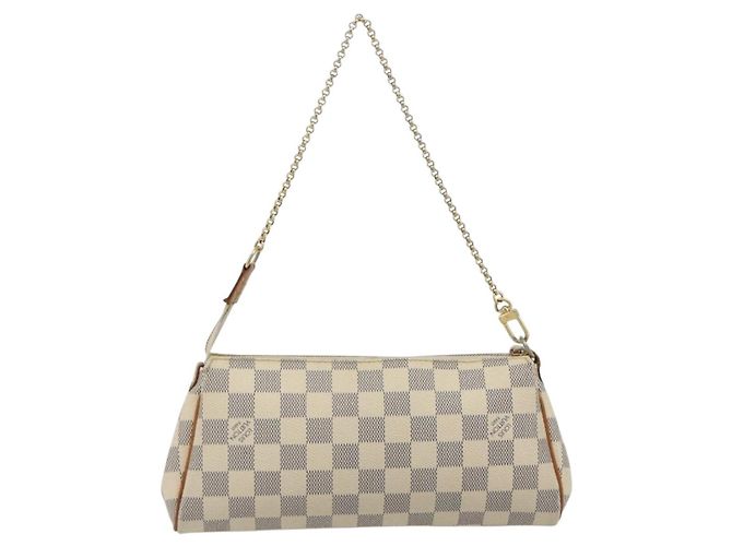 LOUIS VUITTON Borsa a Spalla Damier Azur Eva 2way N55214 LV Auth 192924A - vista 2