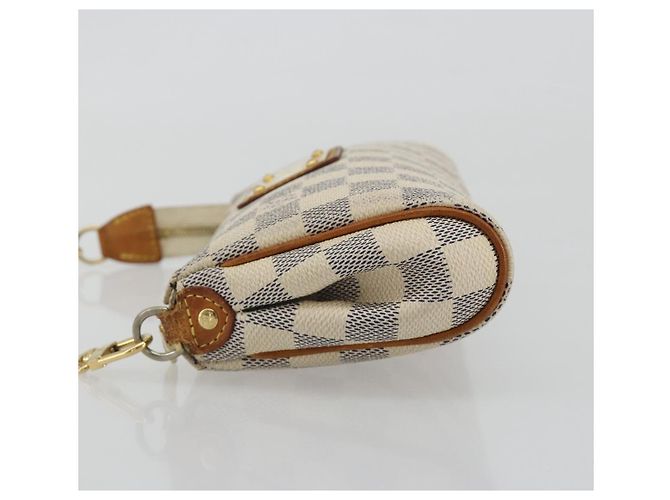 LOUIS VUITTON Borsa a Spalla Damier Azur Eva 2way N55214 LV Auth 192924A - vista 4