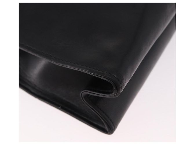 Borsa a tracolla Salvatore Ferragamo in pelle nera e oro Auth bs36087 Nero D'oro - vista 12