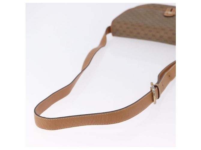 Borsa a tracolla GUCCI Micro GG Supreme PVC Beige Oro 001 406 1780 Auth BA14455 D'oro - vista 7