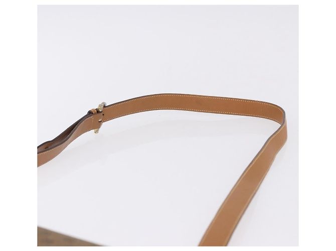 Borsa a tracolla GUCCI Micro GG Supreme PVC Beige Oro 001 406 1780 Auth BA14455 D'oro - vista 8