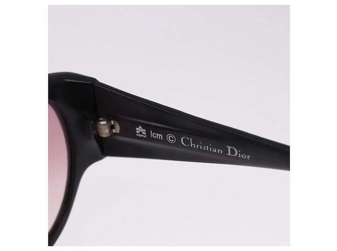 Occhiali da sole Christian Dior in plastica Nero Auth BA14447A - vista 10