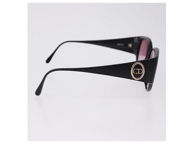 Occhiali da sole Christian Dior in plastica Nero Auth BA14447A - vista 6