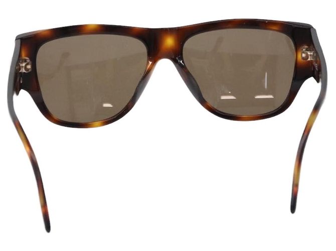 Gafas de sol CHANEL plástico Marrón CC Auth BA14488M Castaño - vista 3