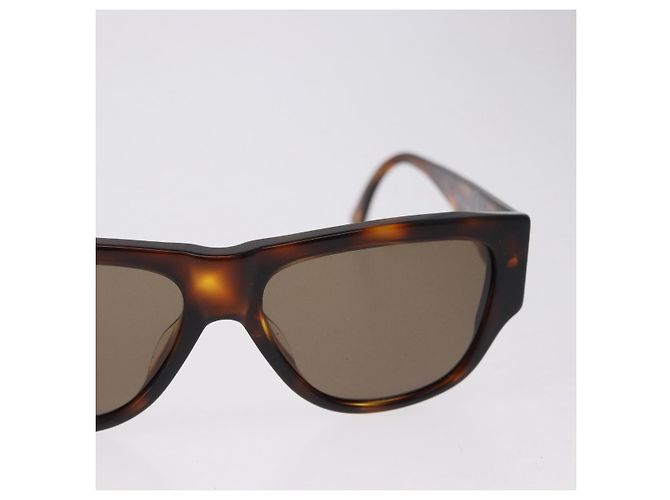 Gafas de sol CHANEL plástico Marrón CC Auth BA14488M Castaño - vista 5
