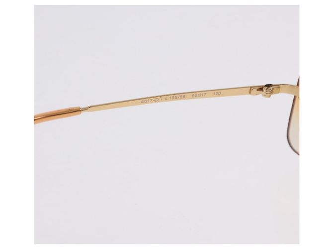Gafas de sol CHANEL metal Gold CC Auth BA14352M Dorado - vista 15