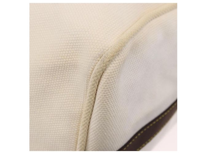 LOUIS VUITTON Antigua Suc weekend Boston Bag White M40030 LV Auth fm5381 Bianco - vista 15