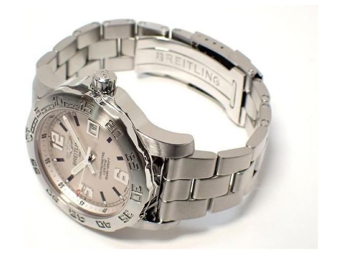 BREITLING Colt44 silber Armband Quarz Originalware '11 Herren - Ansicht 11