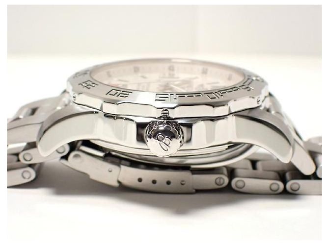 BREITLING Colt44 silber Armband Quarz Originalware '11 Herren - Ansicht 4