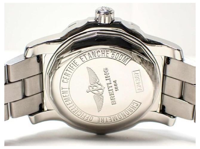 BREITLING Colt44 silber Armband Quarz Originalware '11 Herren - Ansicht 8