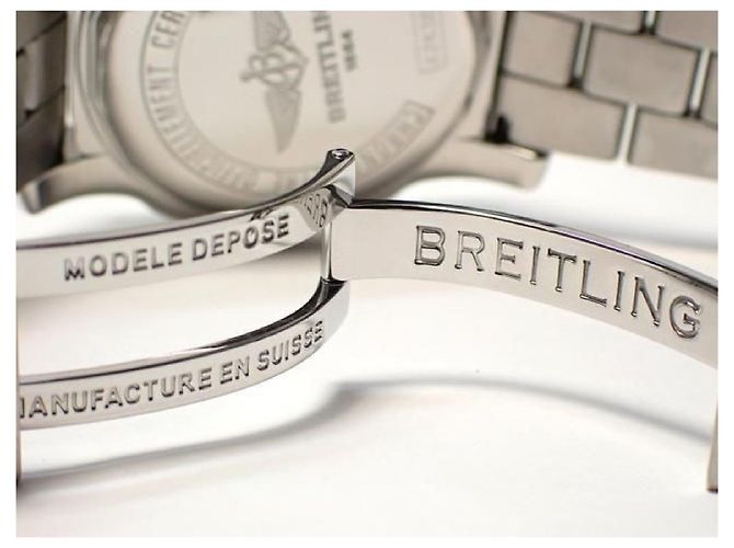 BREITLING Colt44 silber Armband Quarz Originalware '11 Herren - Ansicht 9