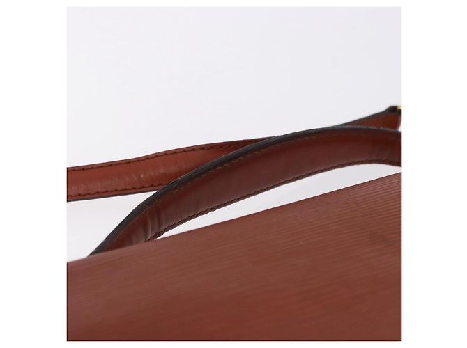 LOUIS VUITTON Epi Monceau 28 Hand Bag Marrone M52123 LV Auth ka5261 - vista 14