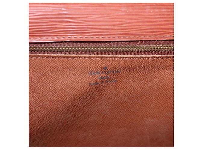 LOUIS VUITTON Epi Monceau 28 Hand Bag Marrone M52123 LV Auth ka5261 - vista 23